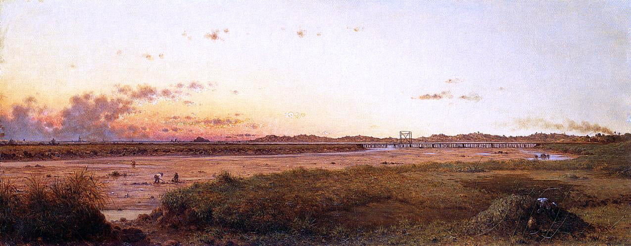 Martin Johnson Heade Lynn Meadows - Canvas Print
