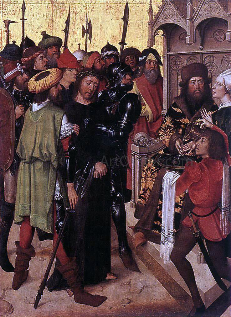 Master of the Lyversberg Passion Lyversberg Passion (detail) - Canvas Print