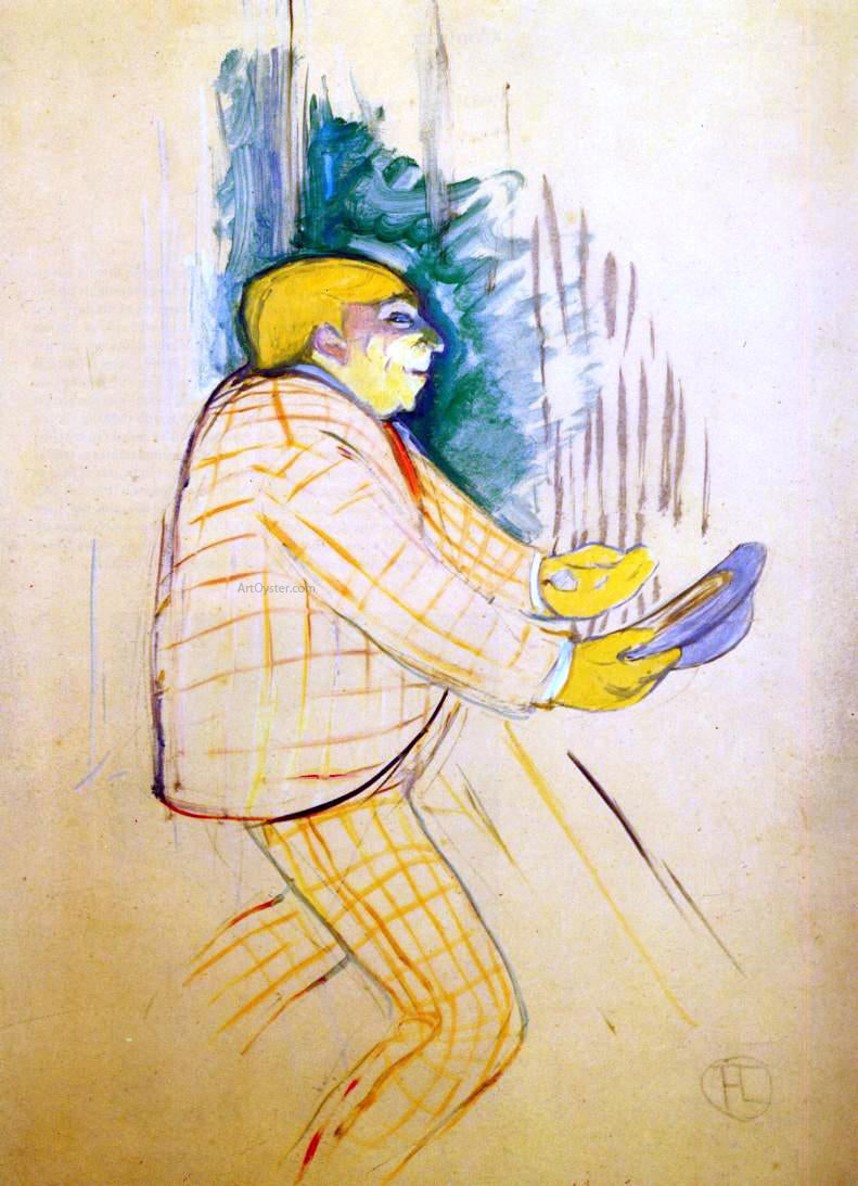 Henri De Toulouse-Lautrec M. Praince - Canvas Print