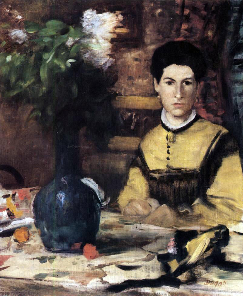 Edgar Degas Madame de Rutte - Canvas Print