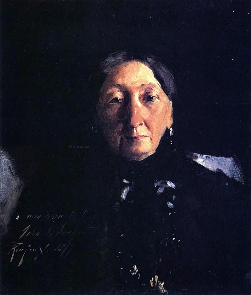 John Singer Sargent Madame Frencois Buloz - Canvas Print