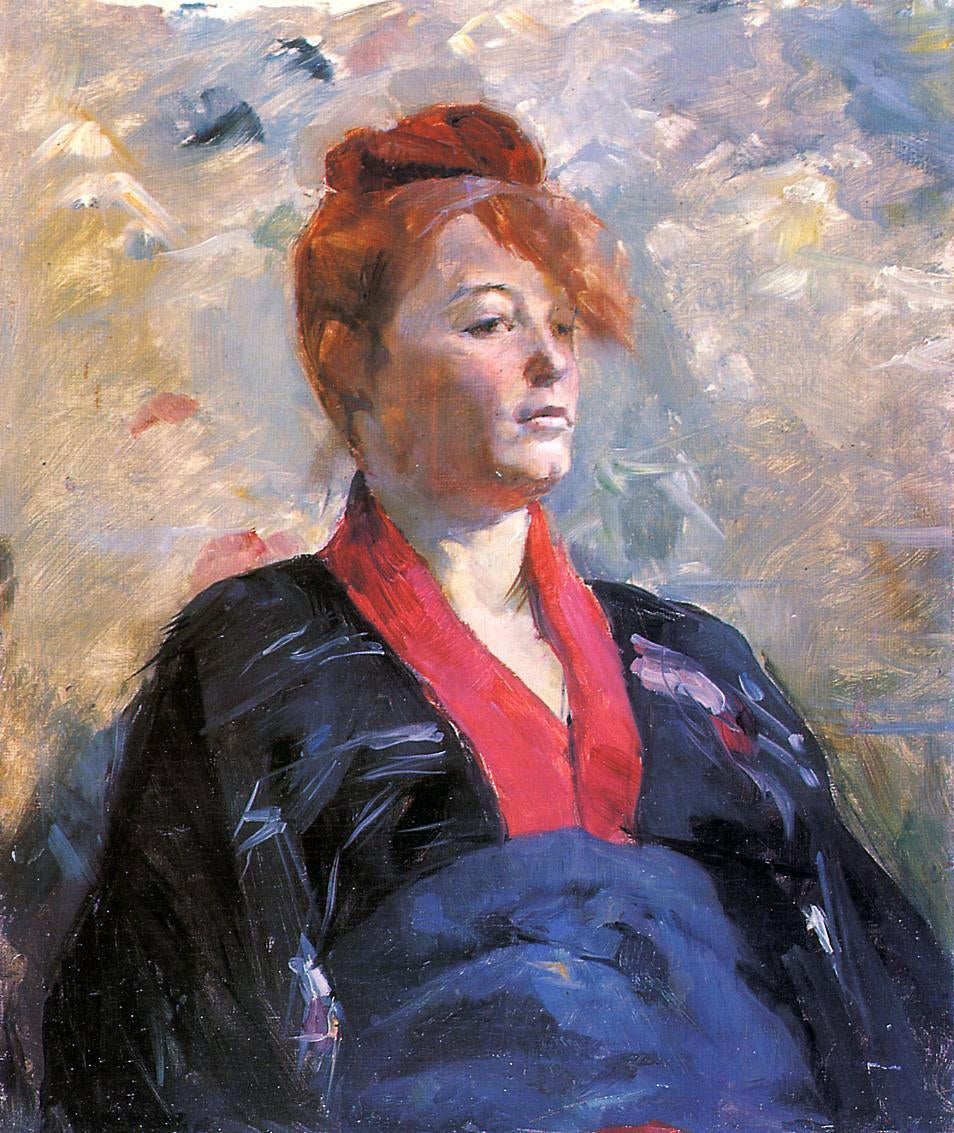 Henri De Toulouse-Lautrec Madame Lili Grenier - Canvas Print