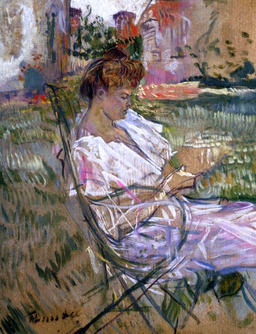 Henri De Toulouse-Lautrec Madame Misian Nathanson - Canvas Print