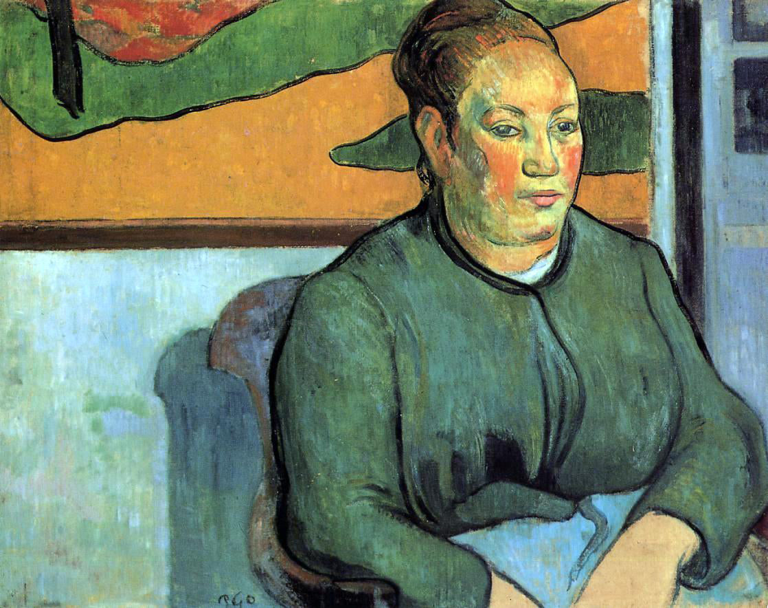 Paul Gauguin Madame Roulin - Canvas Print