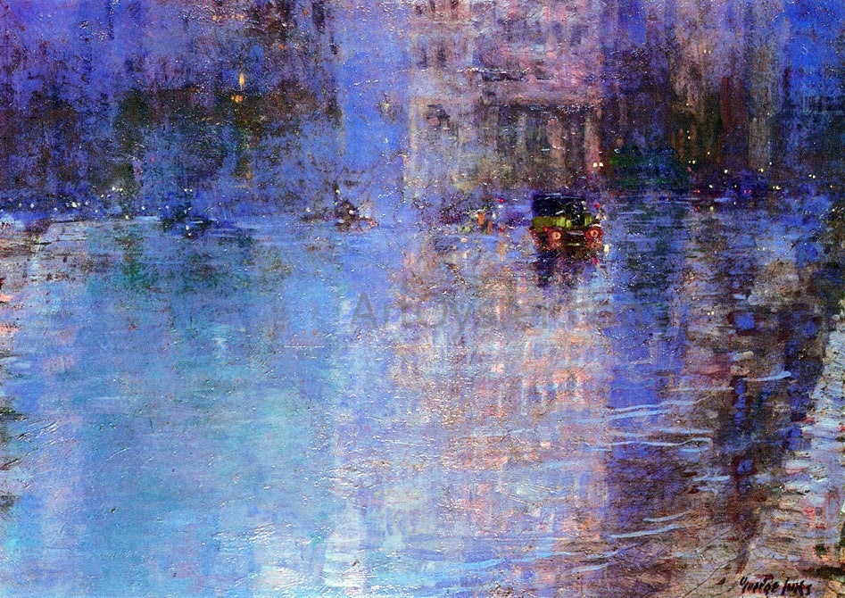 George Luks Madison Square - Canvas Print