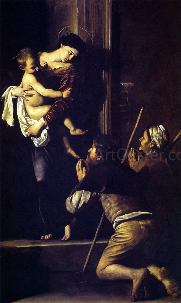 Caravaggio Madona di Loreto - Canvas Print
