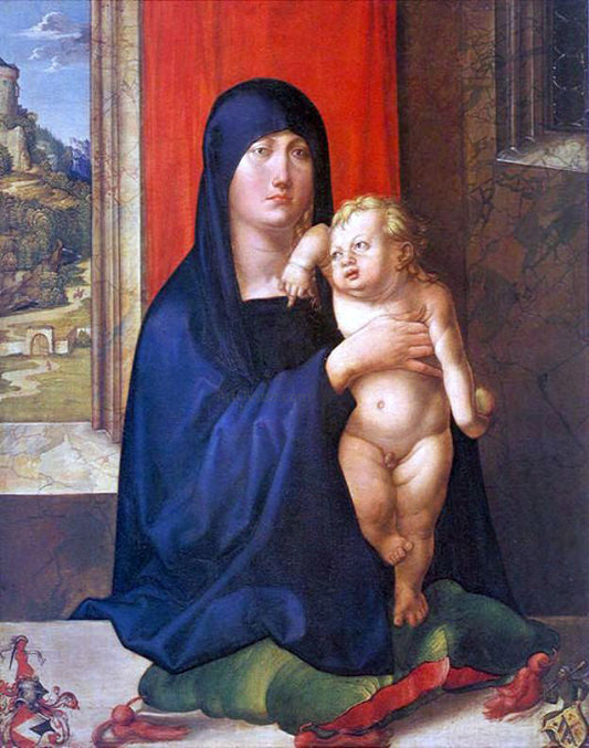 Albrecht Durer Madonna and Child - Canvas Print