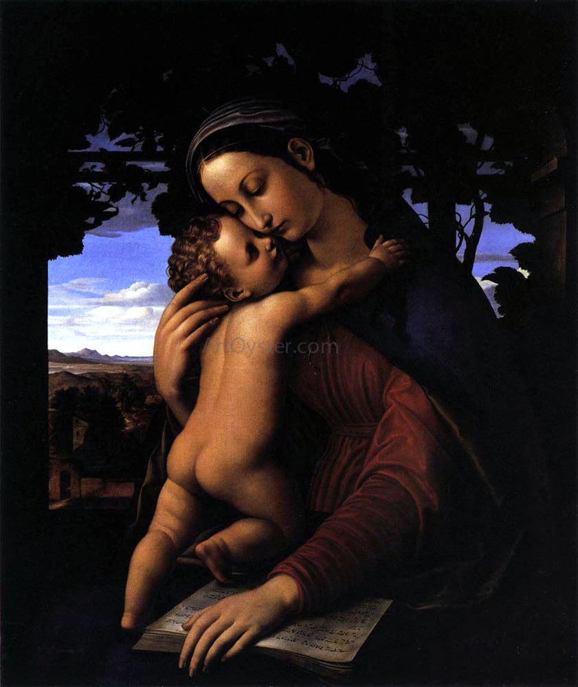 Julius Schnorr Von Carolsfeld Madonna and Child - Canvas Print