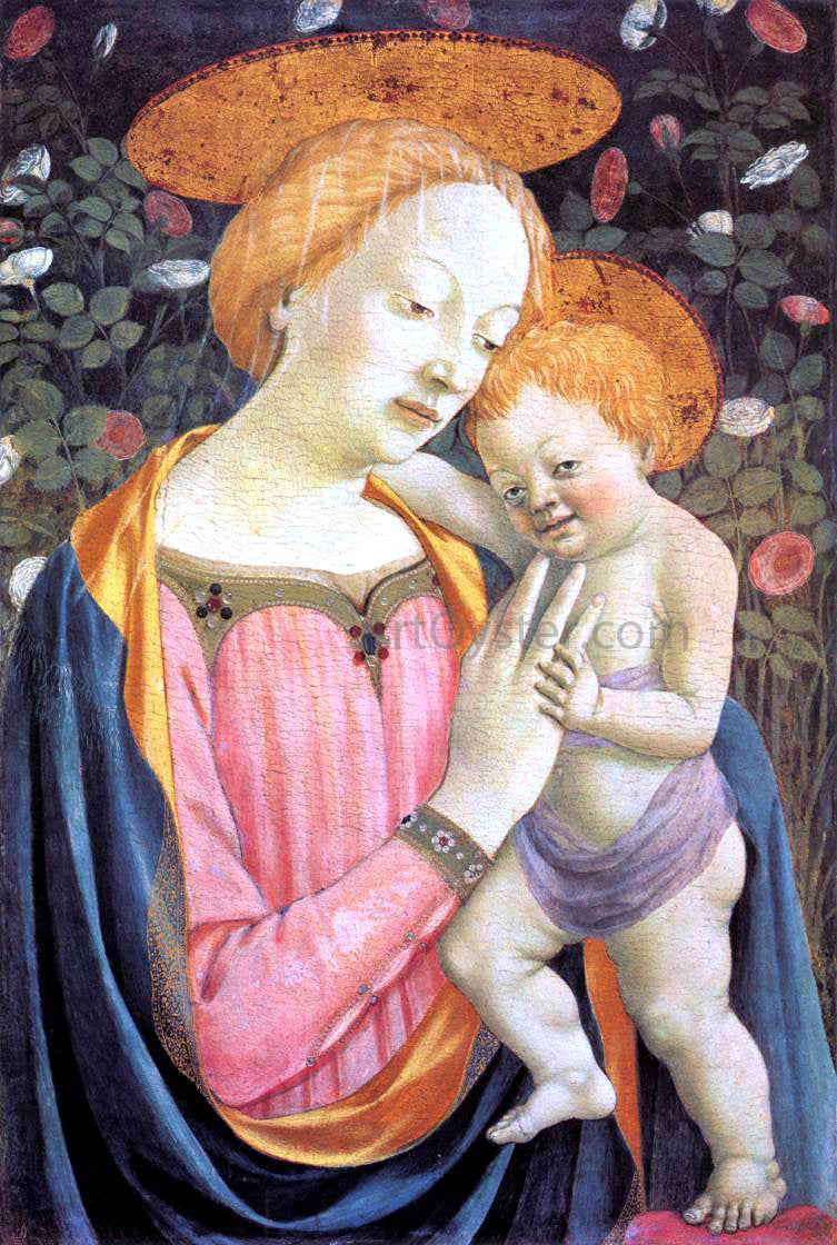 Domenico Veneziano Madonna and Child - Canvas Print