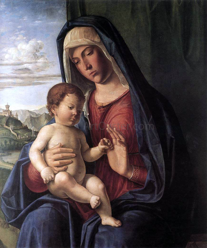 Cima Da Conegliano Madonna and Child - Canvas Print
