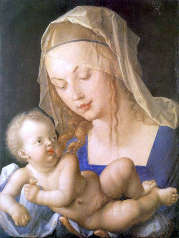 Albrecht Durer Madonna and Child with a Pear - Canvas Print