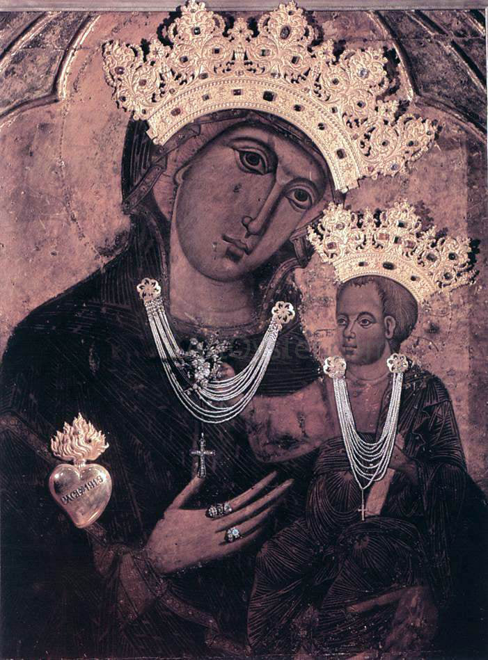 Unknown (4) Masters Madonna del Voto - Canvas Print