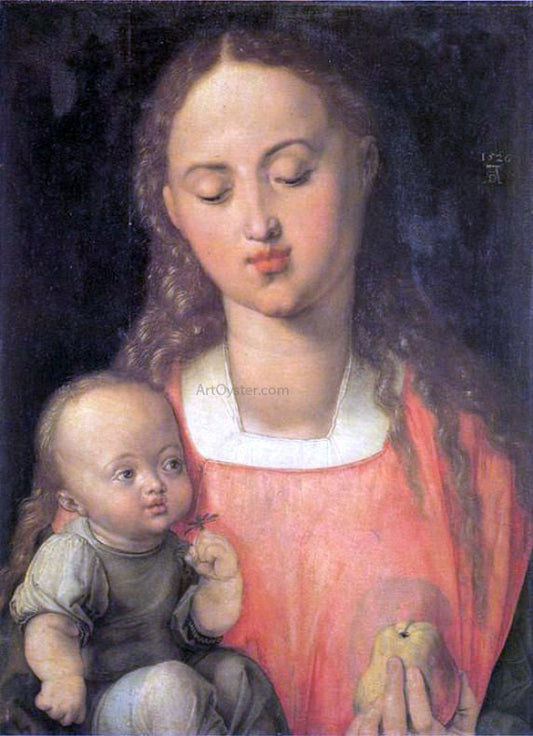 Albrecht Durer Madonna with a Pear - Canvas Print