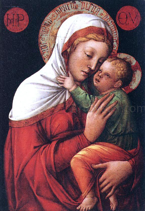 Jacopo Bellini Madonna with Child - Canvas Print