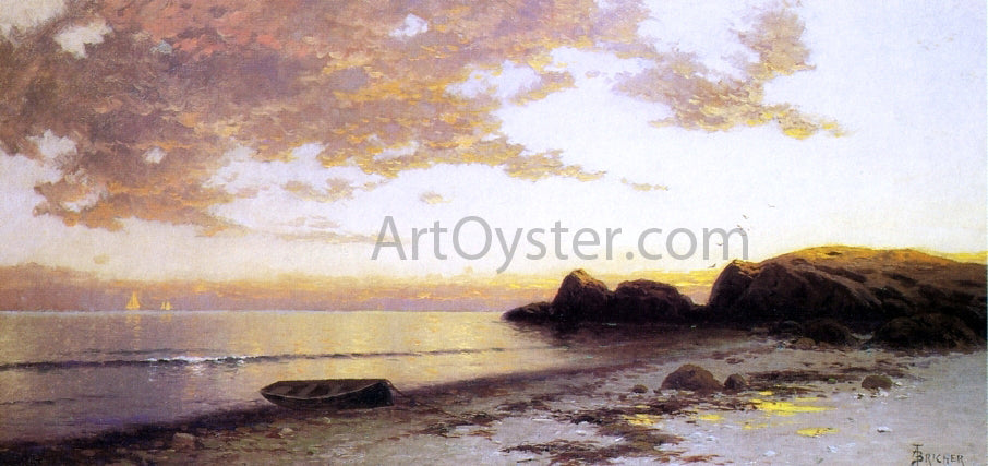 Alfred Thompson Bricher Maine Coast - Canvas Print