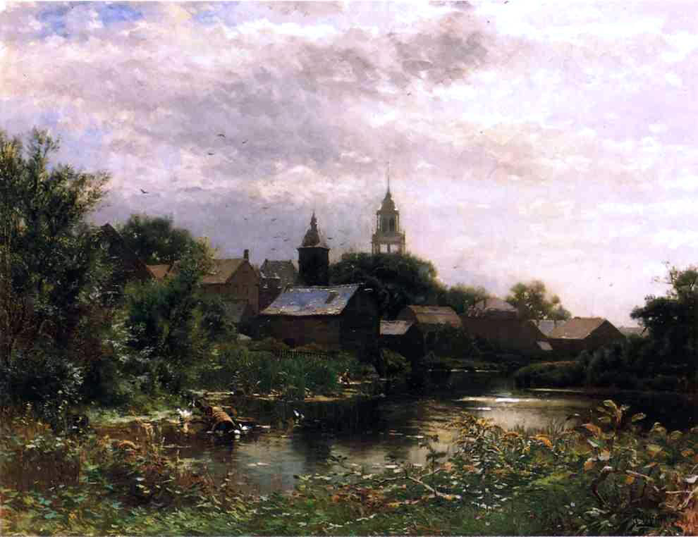 George Herbert McCord Manchester, Vermont - Canvas Print