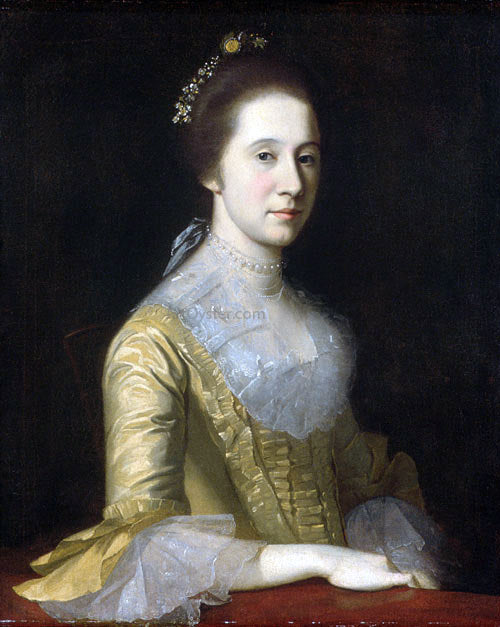Charles Willson Peale Margaret Strachan (Mrs. Thomas Harwood) - Canvas Print