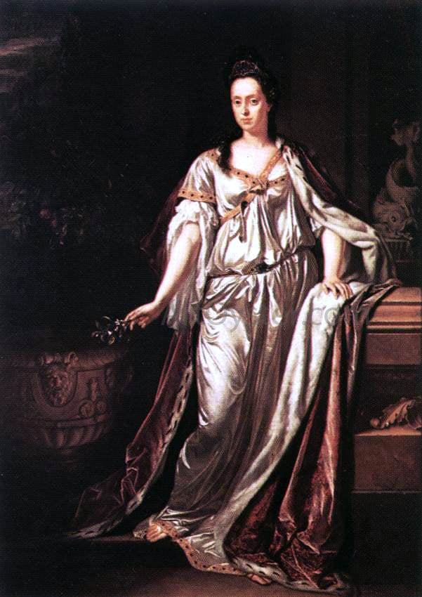Adriaen Van der Werff Maria Anna Loisia de'Medici - Canvas Print