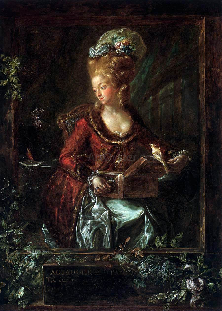 Luis Paret Y Alcazar Maria de las Nieves Micaela Fourdinier - Canvas Print