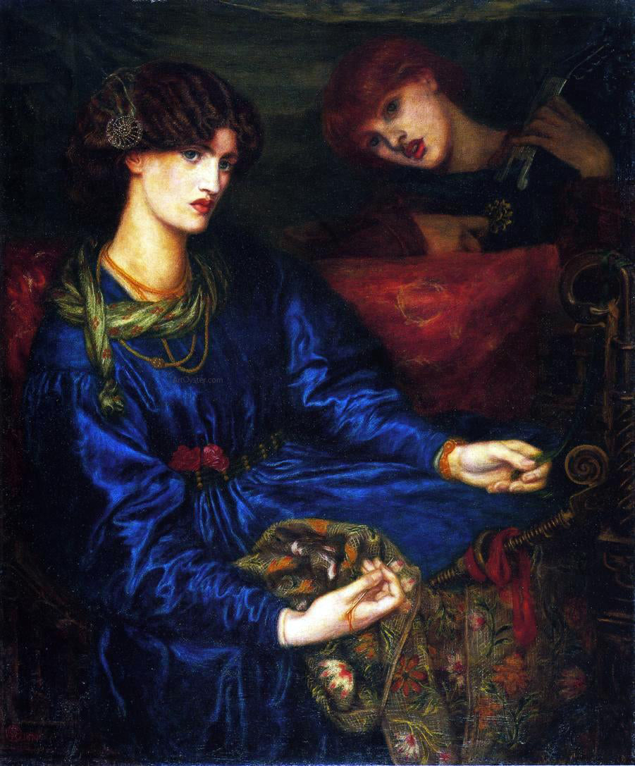 Dante Gabriel Rossetti Mariana - Canvas Print