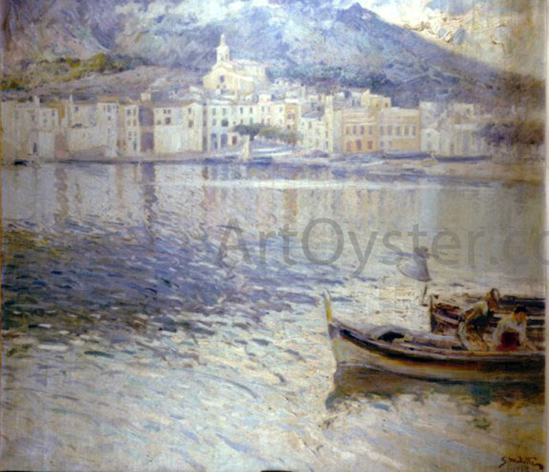 Segundo Matilla Marina Marina de Cadaques - Canvas Print
