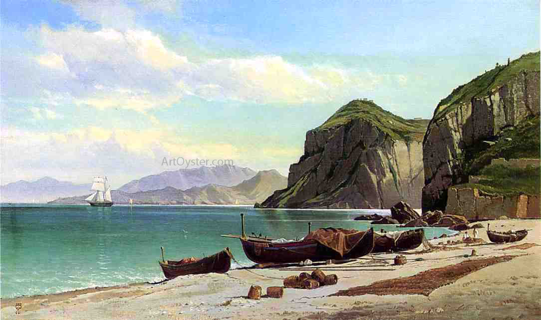 Charles Temple Dix Marina Grande - Capri - Canvas Print