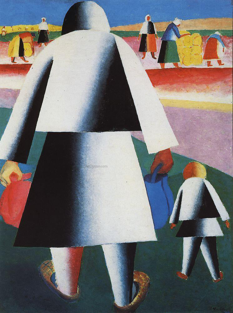 Kazimir Malevich Marpha and Van Ka - Canvas Print