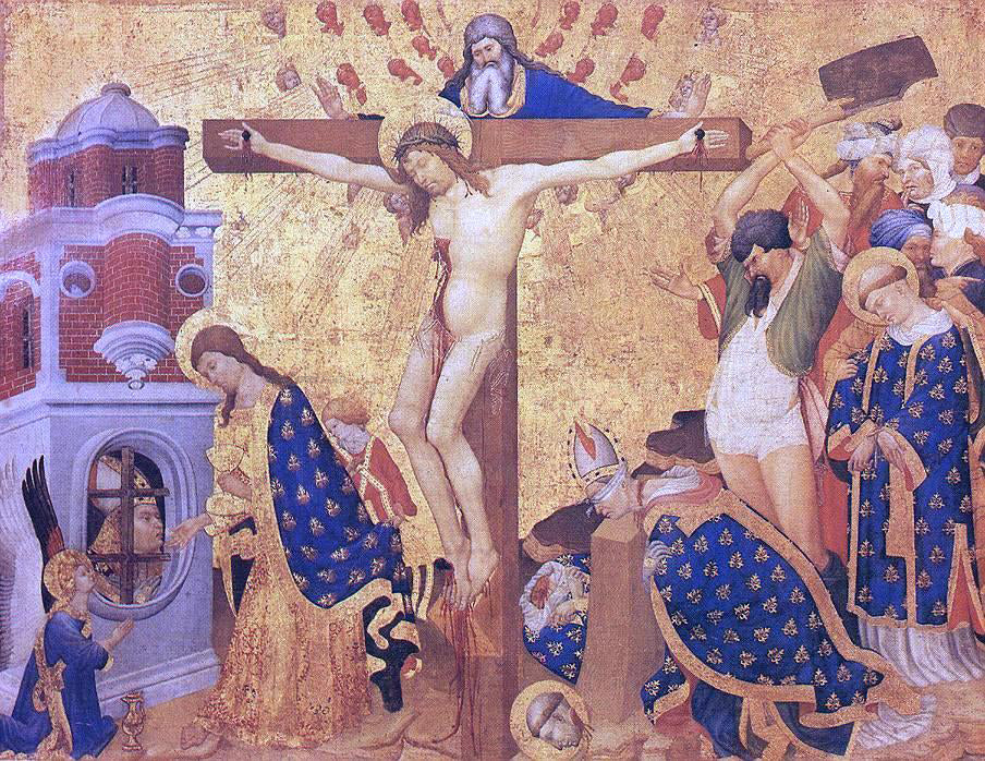 Henri Bellechose Martyrdom of St Denis - Canvas Print