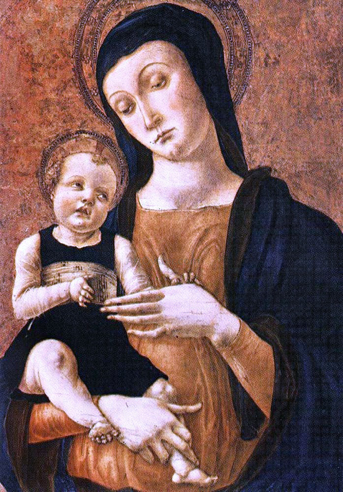 Alvise Vivarini Mary and Child - Canvas Print