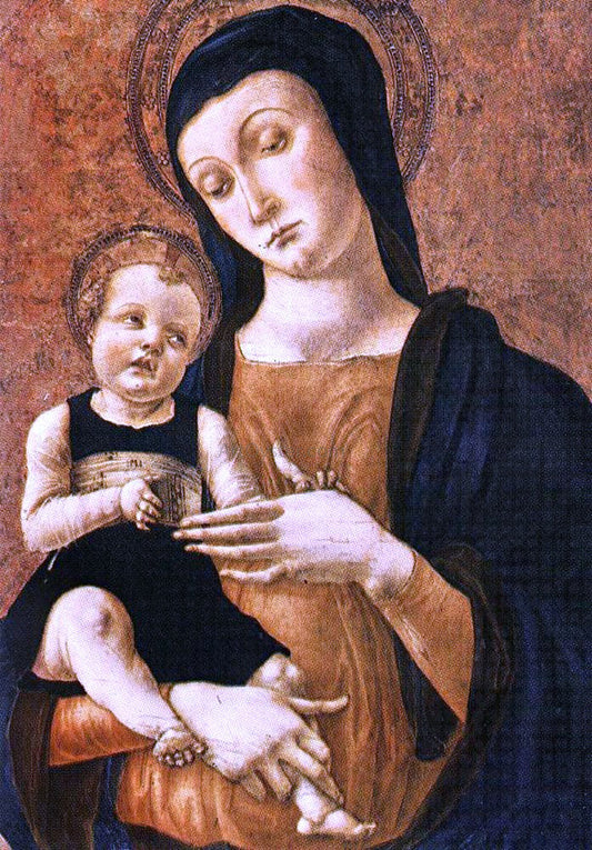 Alvise Vivarini Mary and Child - Canvas Print