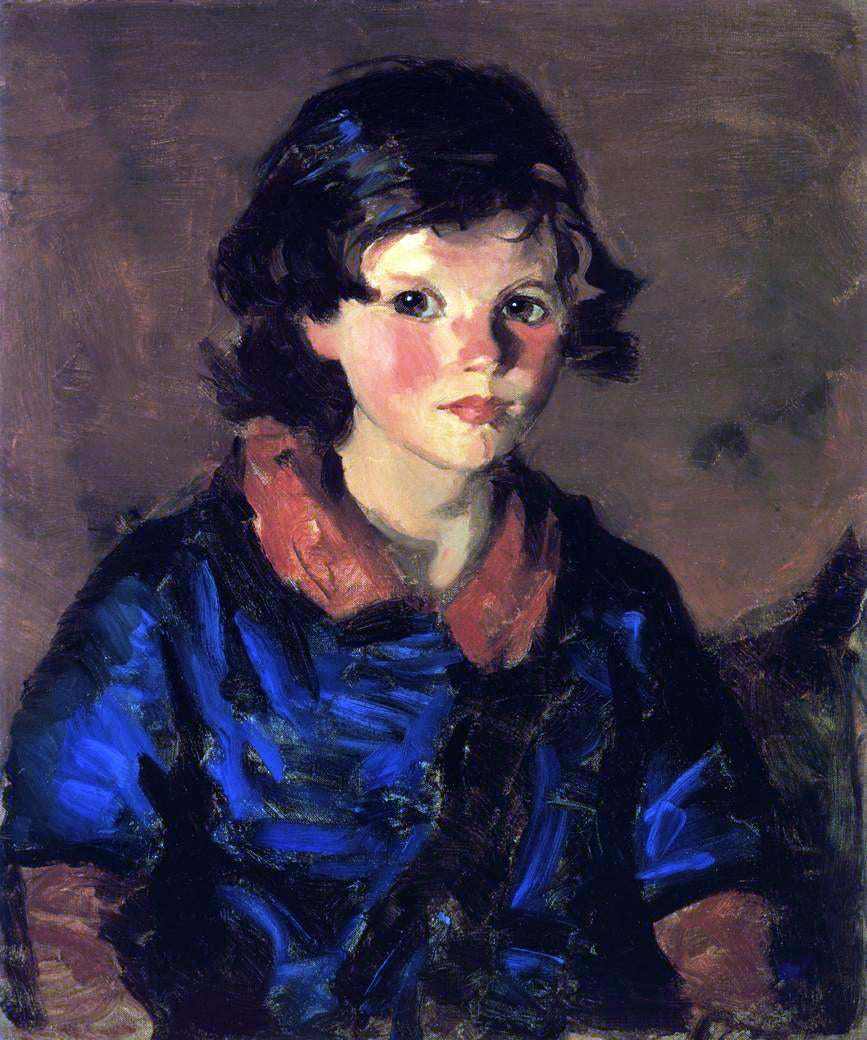 Robert Henri Mary Ann Caferty - Canvas Print