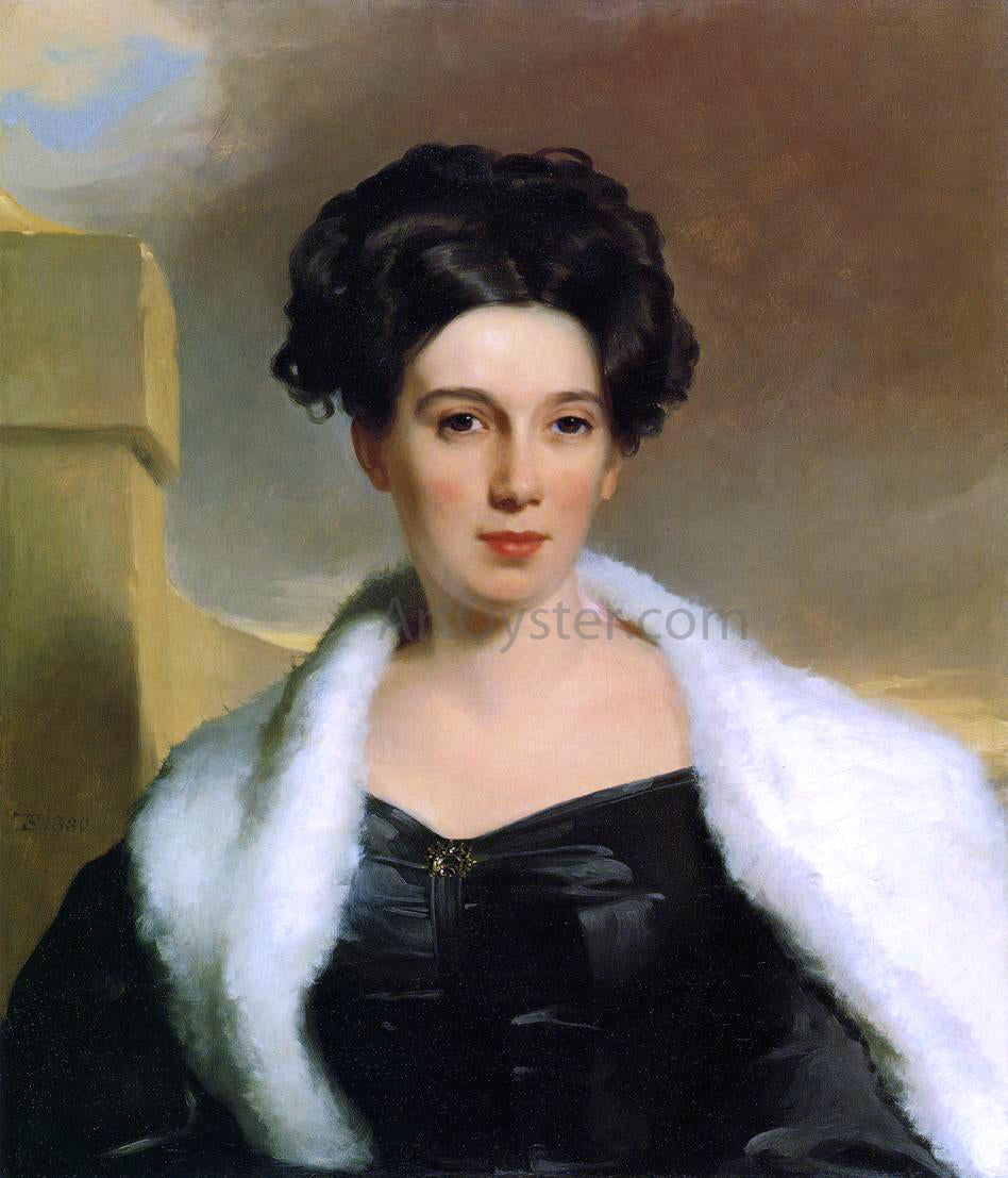 Thomas Sully Mary Anne Heide Norris - Canvas Print
