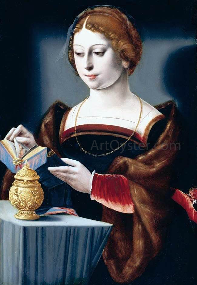 Master of the Parrot Mary Magdalen - Canvas Print
