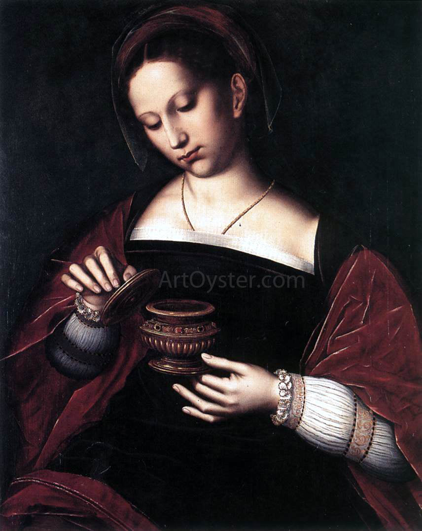 Ambrosius Benson Mary Magdalene - Canvas Print