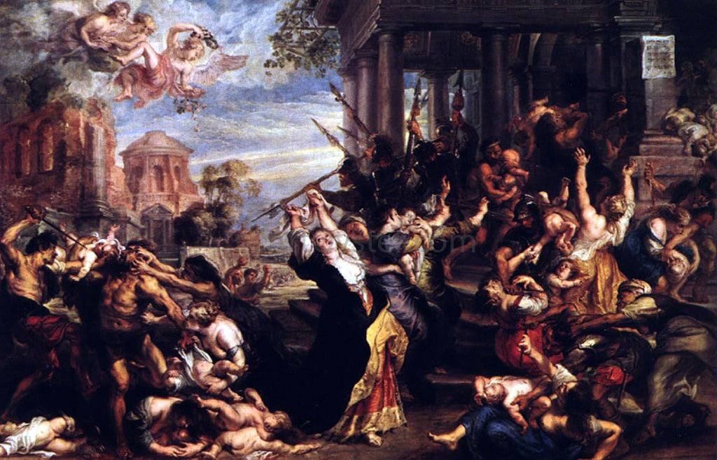 Peter Paul Rubens Massacre of the Innocents - Canvas Print