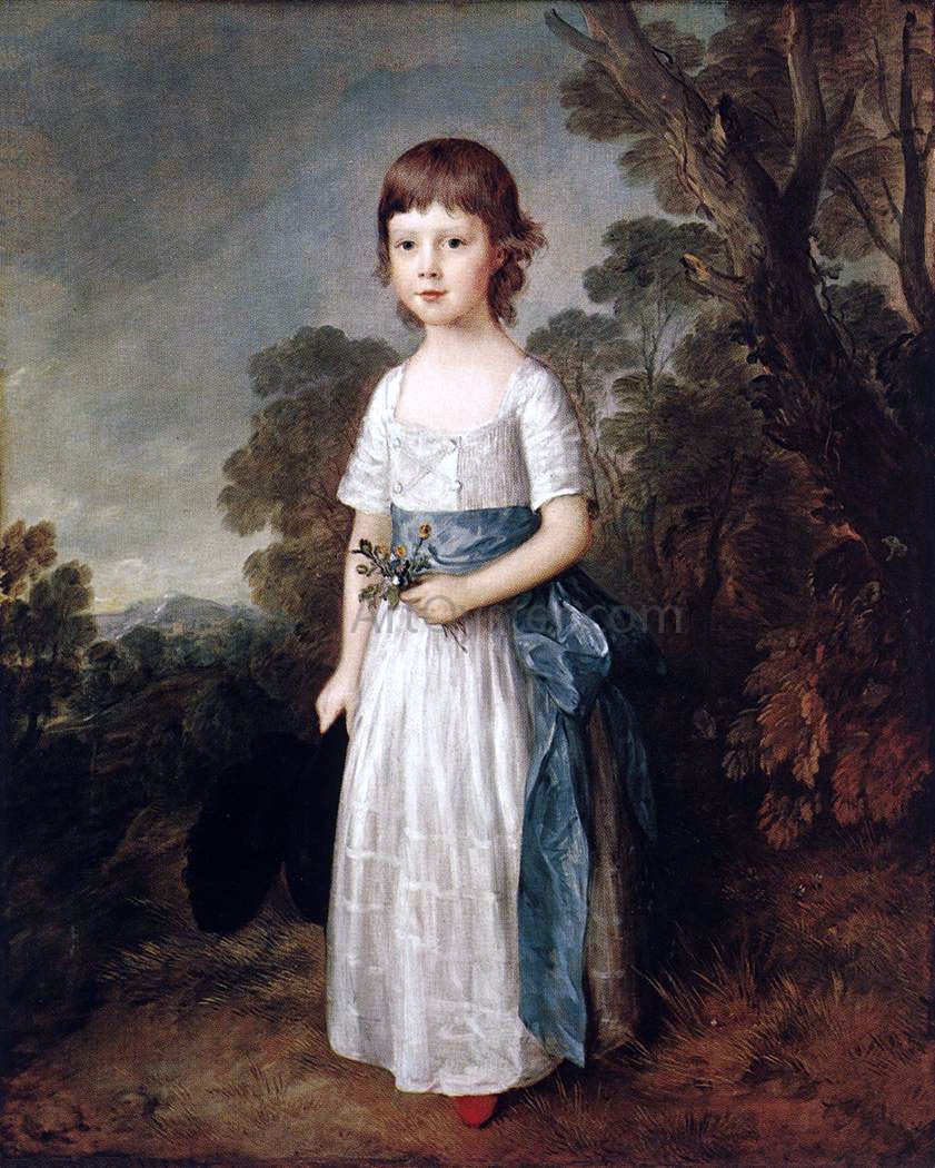 Thomas Gainsborough Master John Heathcote - Canvas Print