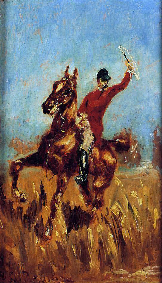 Henri De Toulouse-Lautrec Master of the Hunt - Canvas Print