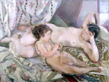 Armando Spadini Maternity - Canvas Print