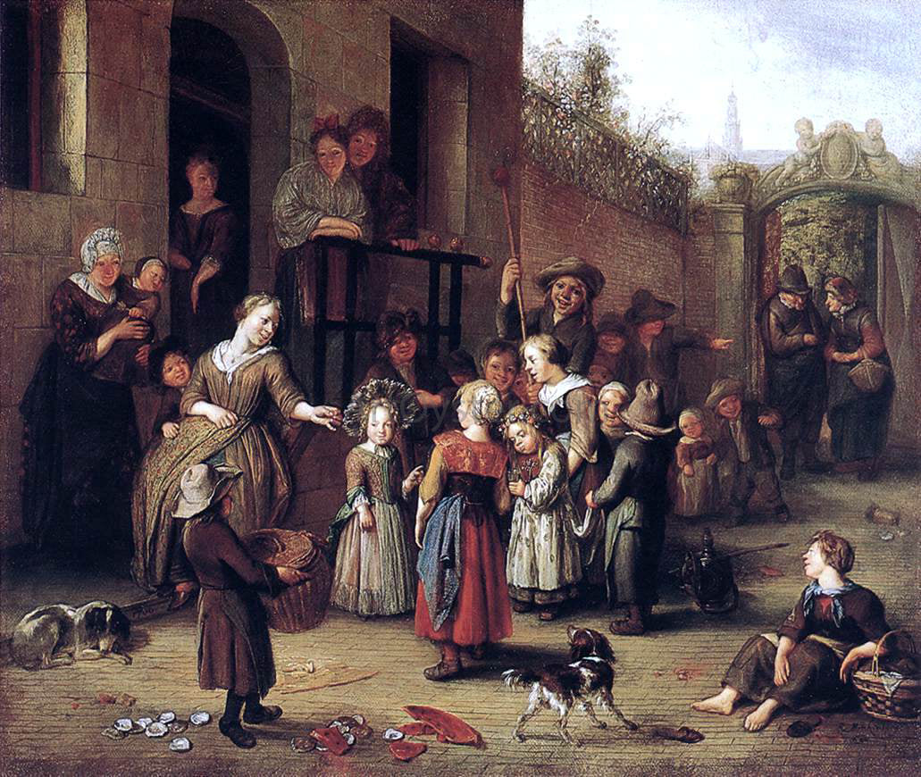 Richard Brakenburg May Queen Festival - Canvas Print