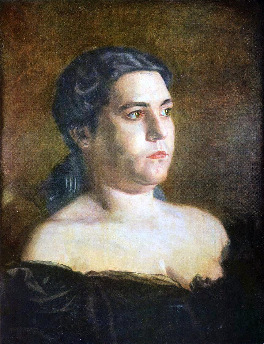 Thomas Eakins Maybelle - Canvas Print