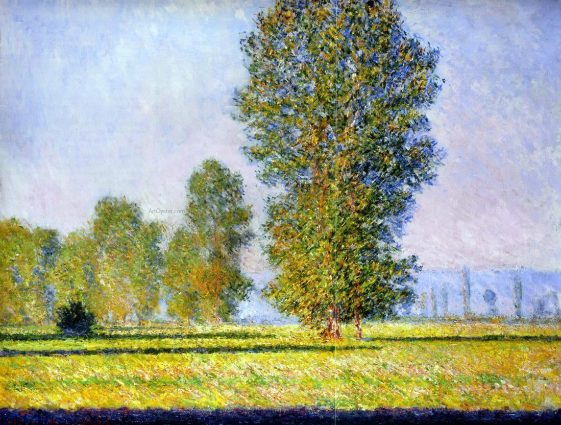 Claude Oscar Monet Meadow at Limetz - Canvas Print
