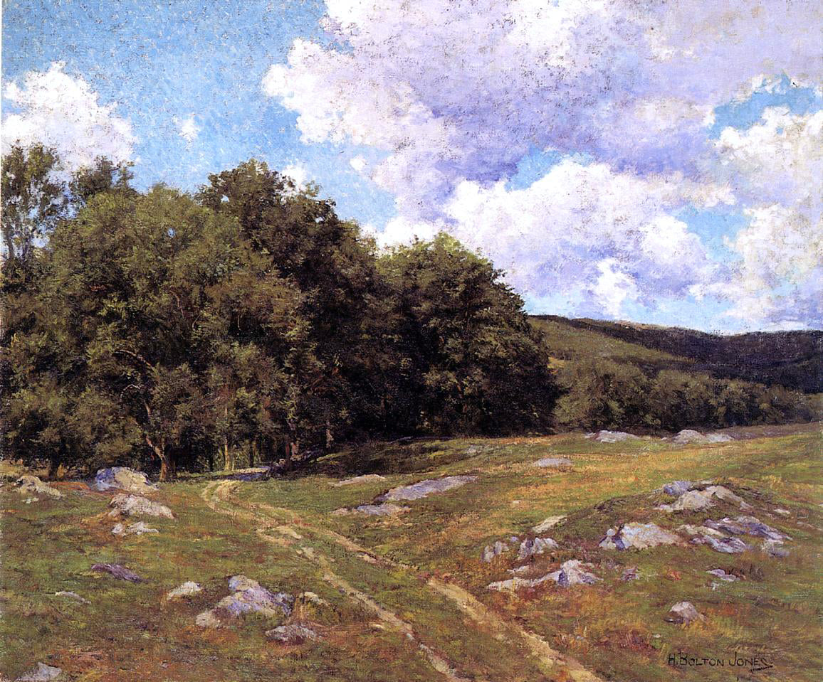 Hugh Bolton Jones Meadow Crossing - Canvas Print