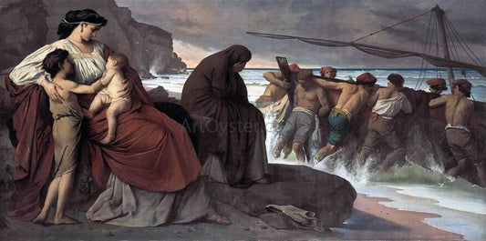 Anselm Friedrich Feuerbach Medea - Canvas Print