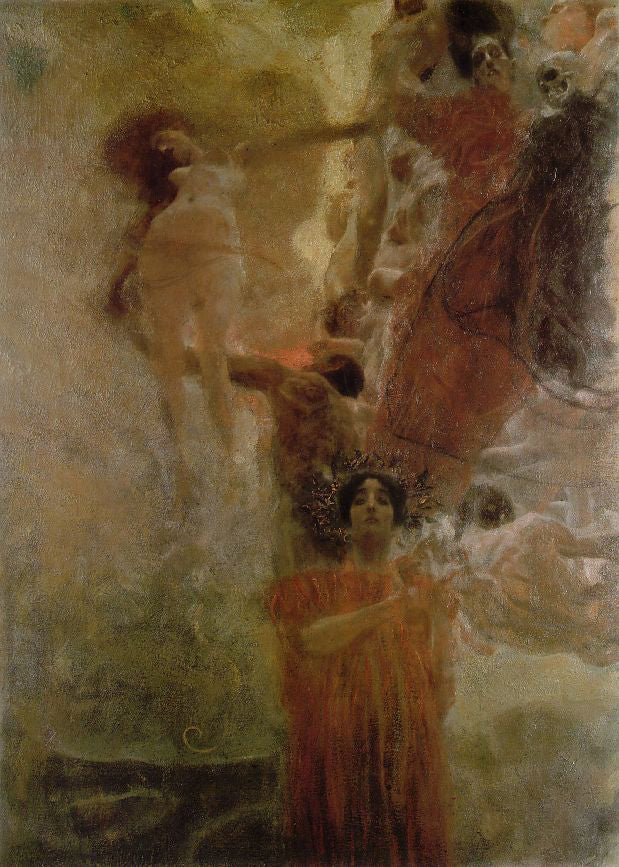 Gustav Klimt Medicine - Canvas Print