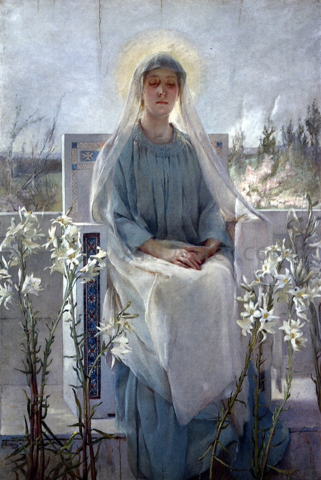 Sarah Bell Dodson Meditation of the Holy Virgin - Canvas Print