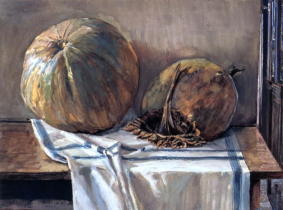 Egon Schiele Melon - Canvas Print