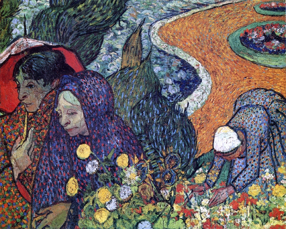 Vincent Van Gogh A Memory of the Garden of Eden - Canvas Print
