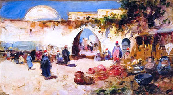 Jose Navarro Llorens Mercado - Canvas Print