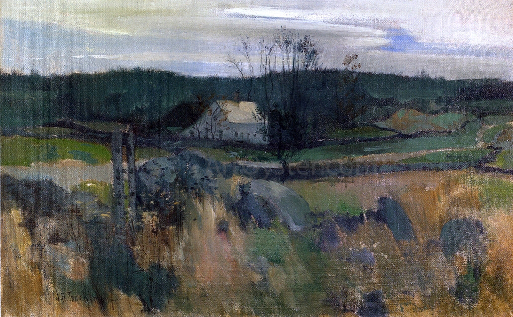 John Twachtman Middlebrook Farm - Canvas Print