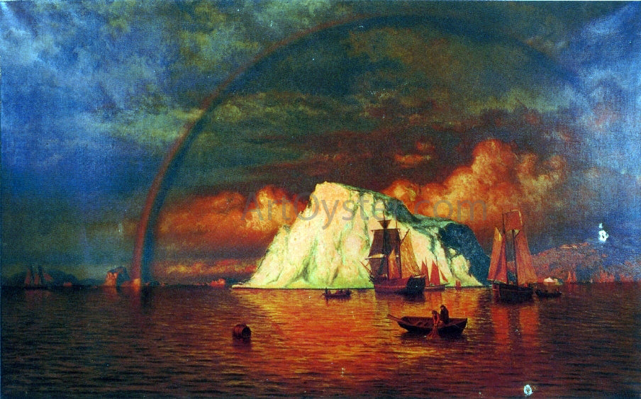 William Bradford Midnight Sun - Canvas Print